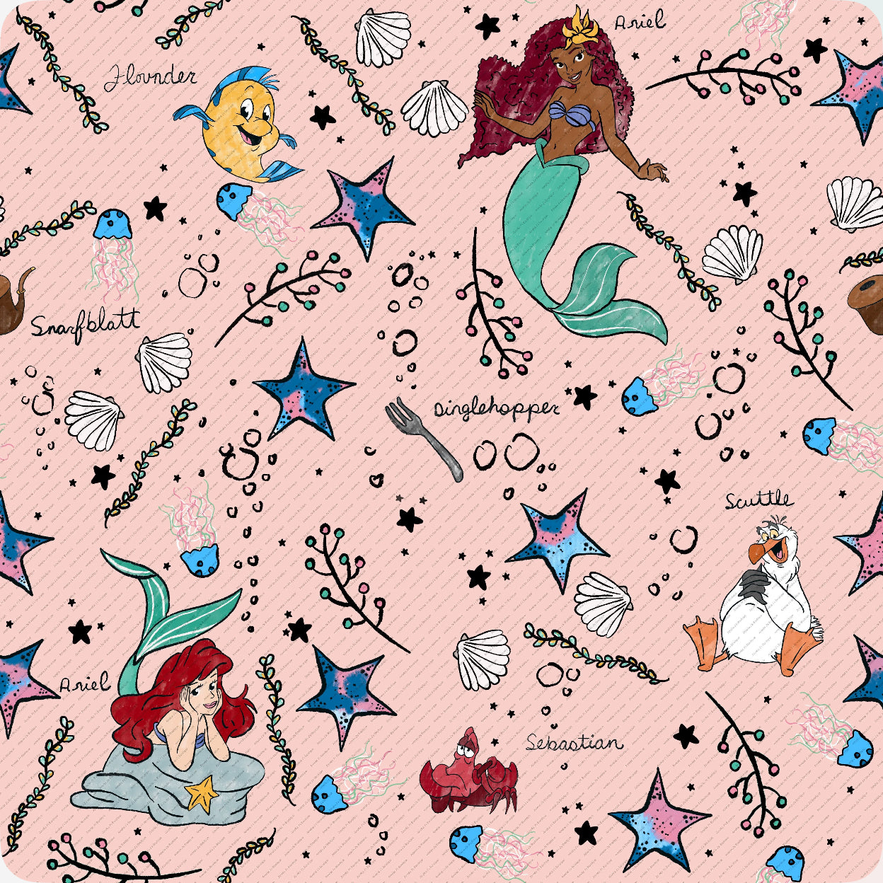1981 Mermaid Girl: Clothes (Tops & One-Pieces)