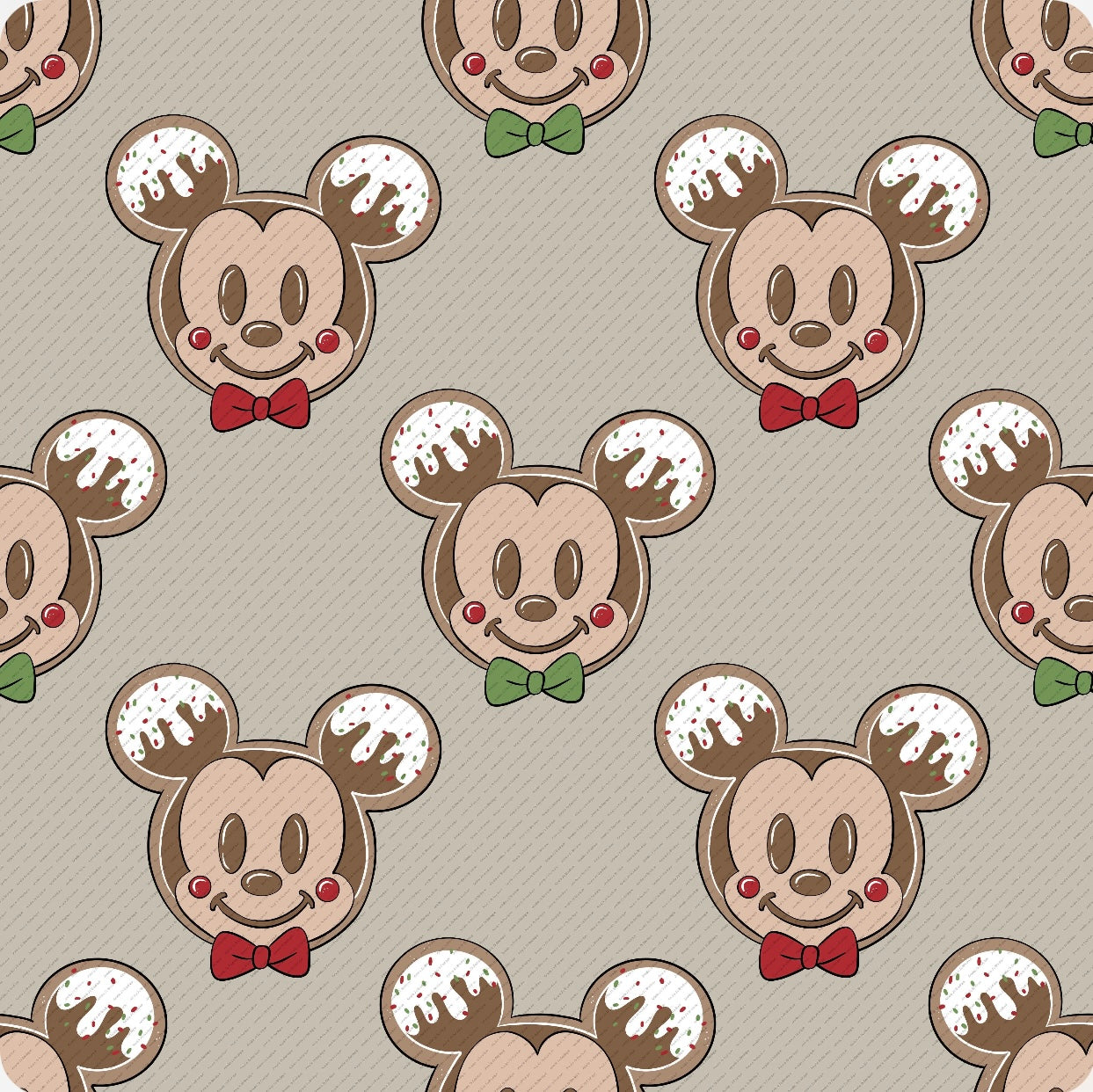 Gingerbread Mouse: Clothing