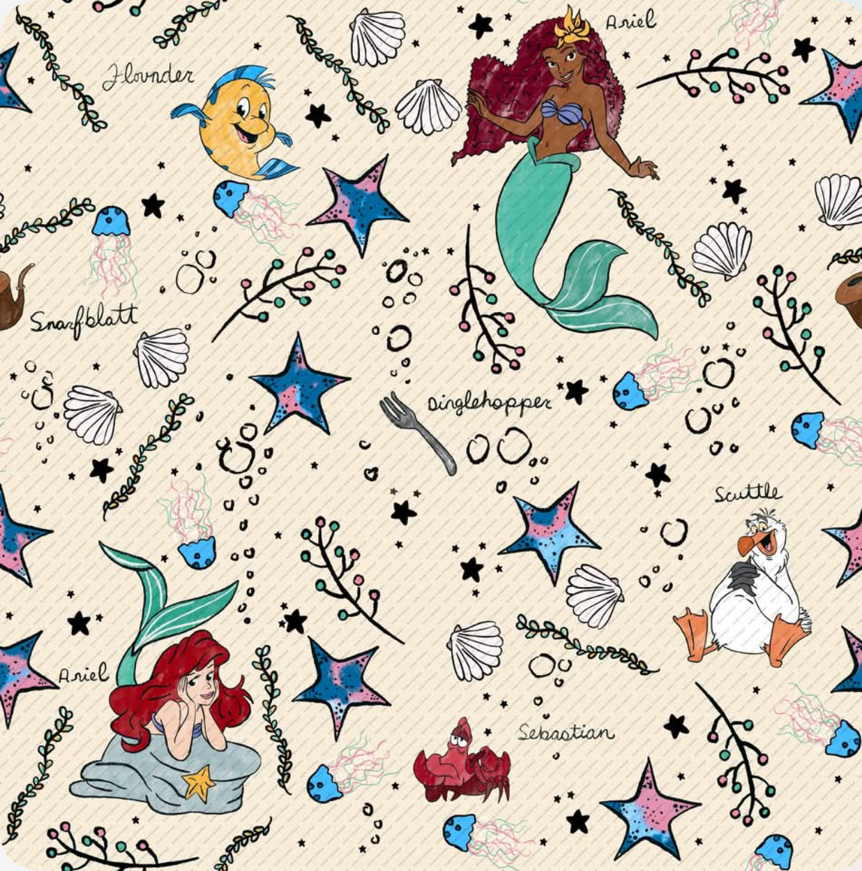 1981 Mermaid Girl: Clothes (Tops & One-Pieces)