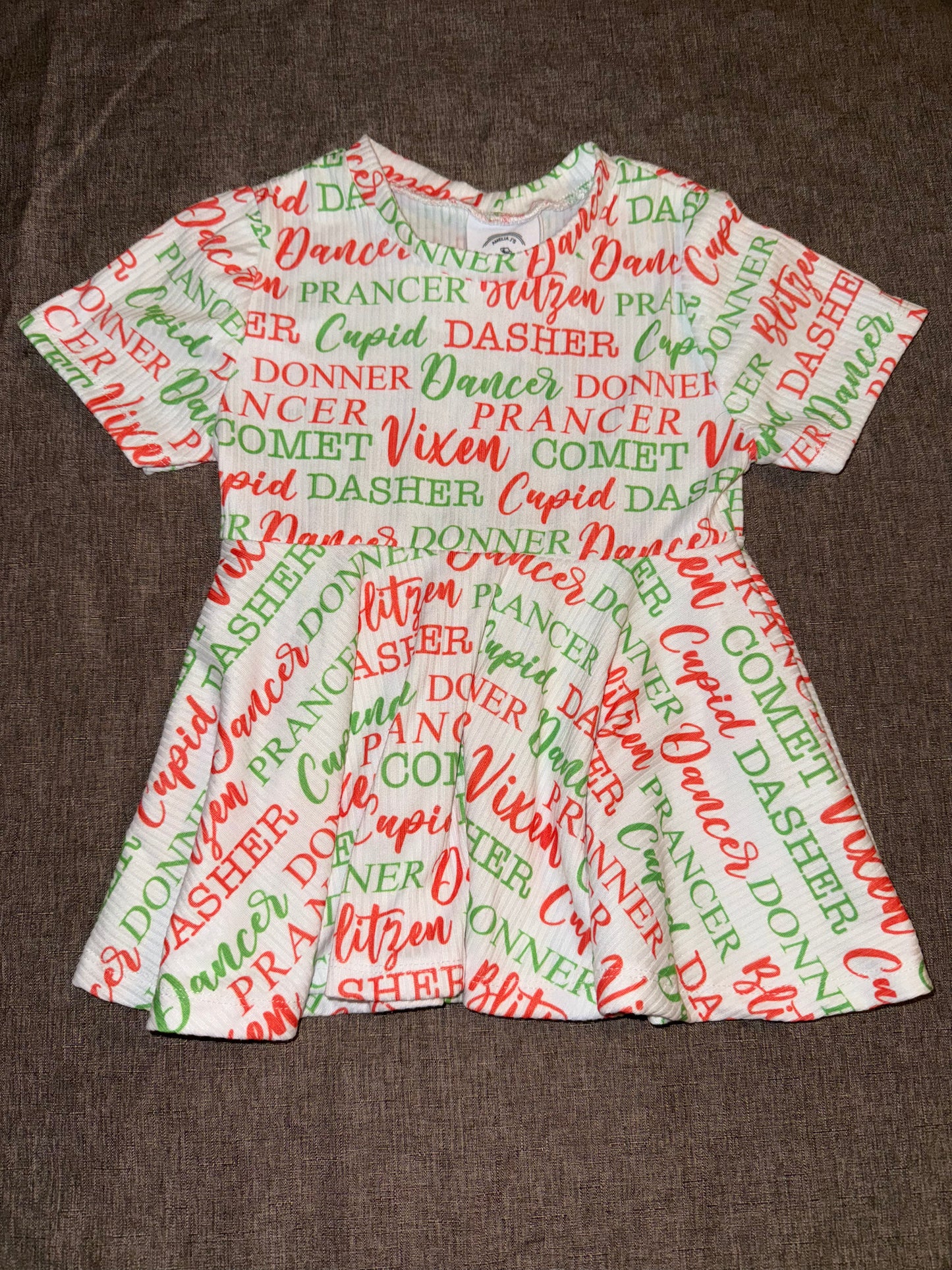 3T Peplum: Reindeer Names