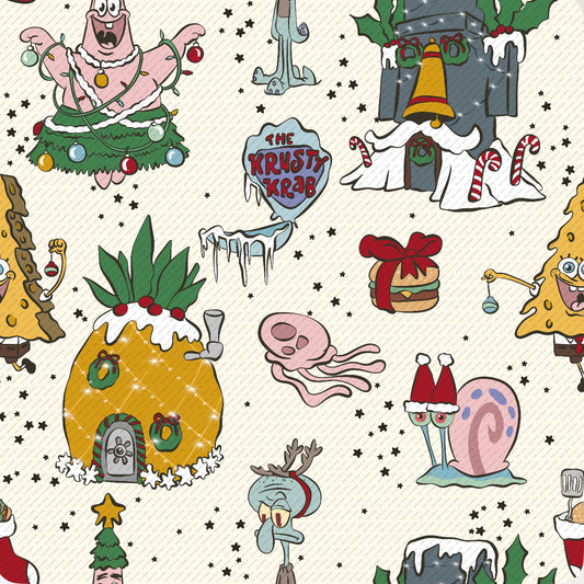 Holiday Sponge (Cream): Clothing