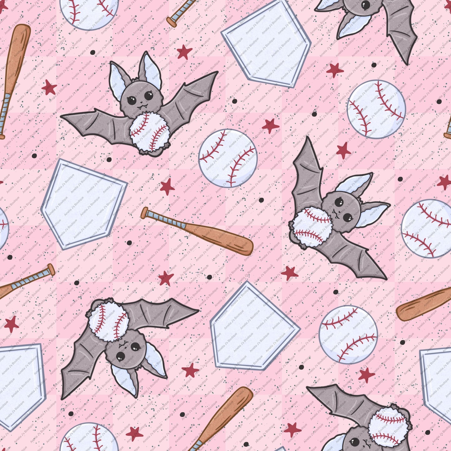 Pink Batty Ball + Coord