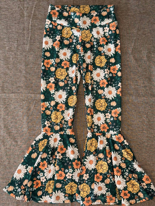 Bell Bottoms: 5T Fall Floral
