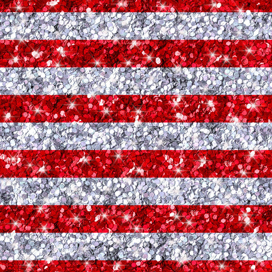 Glitter Stripes