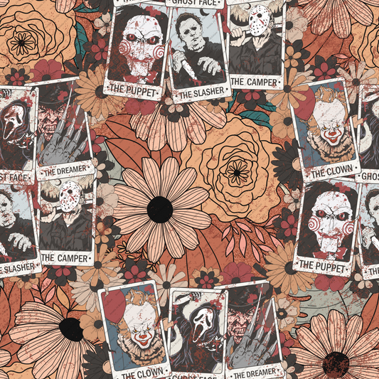 Floral Polaroid Killers + Coord: Clothing