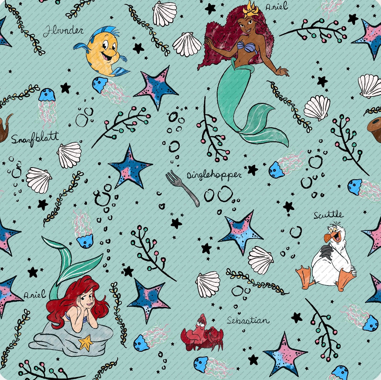 1981 Mermaid Girl: Clothes (Tops & One-Pieces)