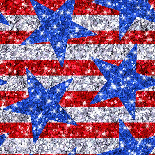 Glitter Stars & Stripes