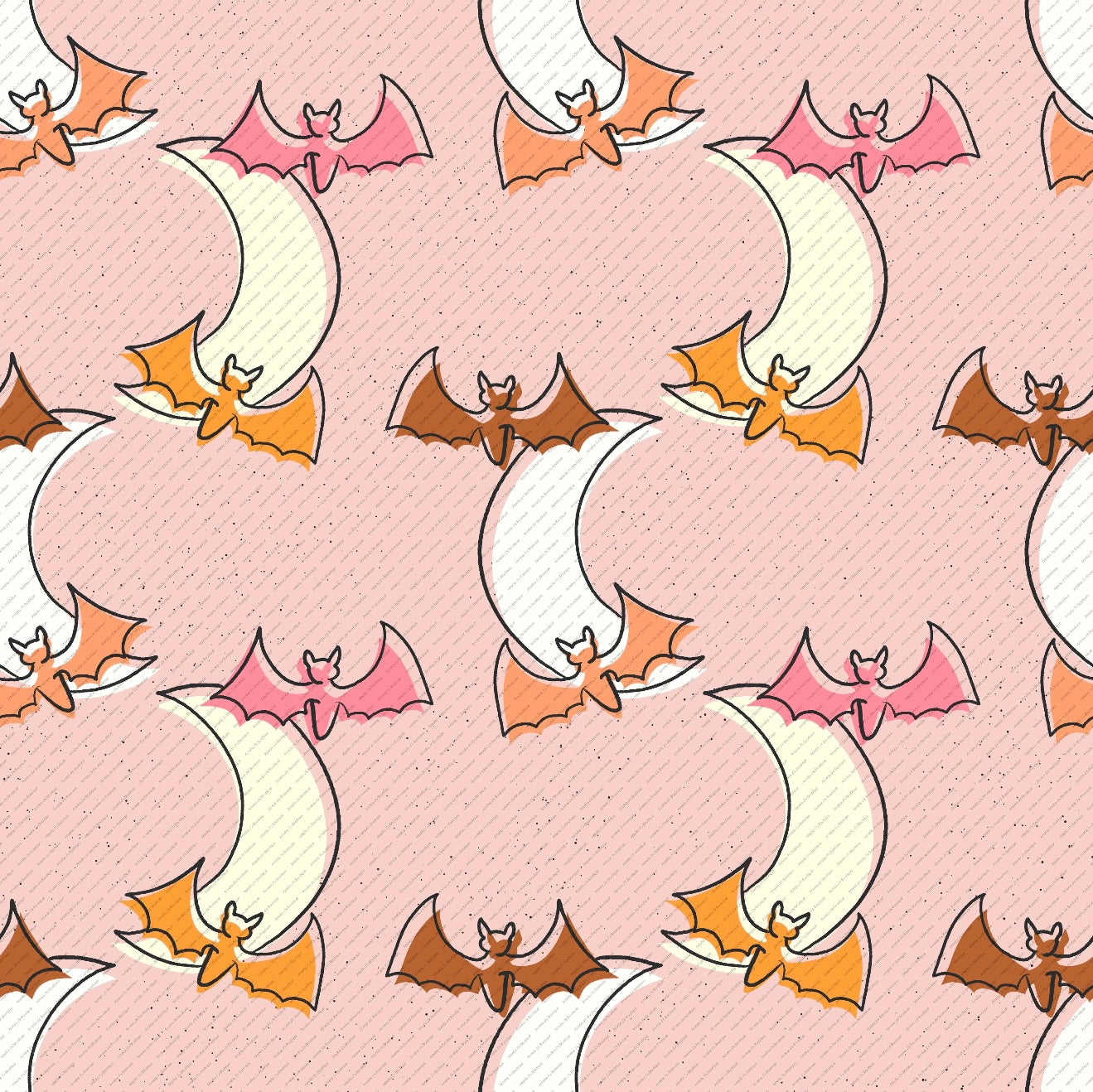 Moon and Bats: Clothing