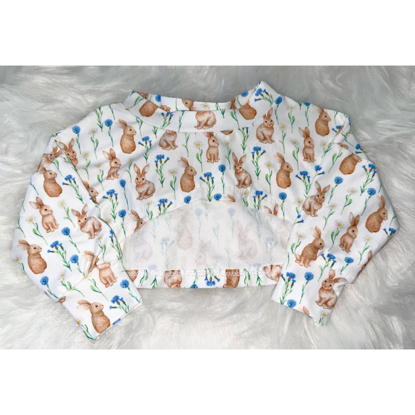 Honey Top: Blue Bunnies