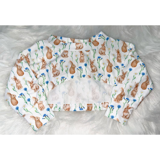 Honey Top: Blue Bunnies