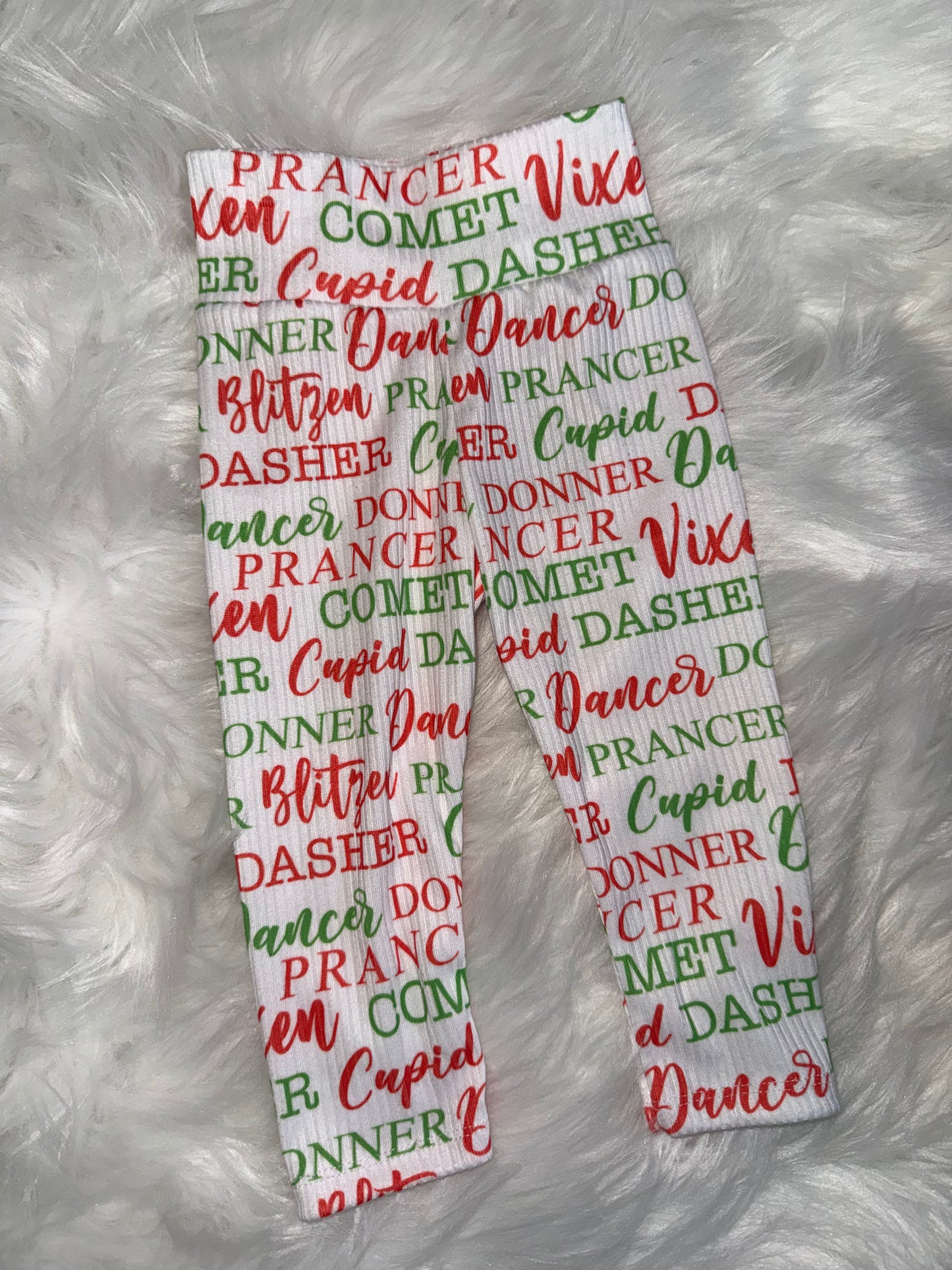 Leggings: Reindeer Names